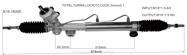 repuestos de automóviles | FF8T2712 cremallera de dirección asistida 7836993l5 BUICK