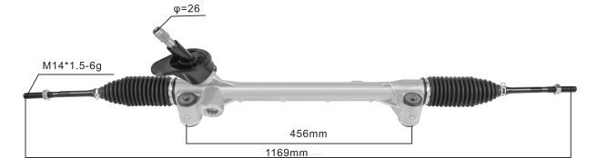 repuestos de auto Dominican | FF8T2701 cremallera de dirección asistida 26257889 CHEVROLET