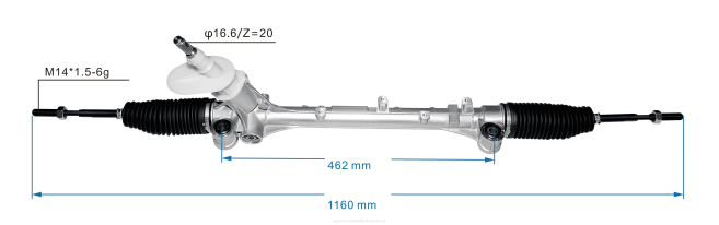 repuestos de automóviles | FF8T2702 cremallera de dirección asistida 26310429 CHEVROLET