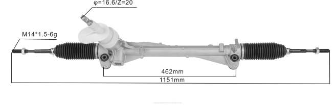 repuestos de autos | FF8T2703 cremallera de dirección asistida 26284042 CHEVROLET