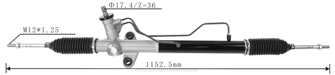 autopartes Republica Dominicana | FF8T2809 cremallera de dirección asistida 44200-bz142 DAIHATSU