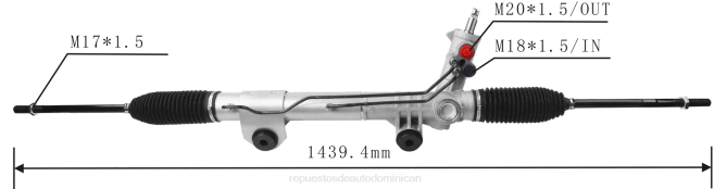 repuestos de autos | FF8T2783 cremallera de dirección asistida 55366-383ad-ae DODGE/CHRYSLER