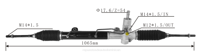 repuestos de motos honda Republica Dominicana | FF8T2798 cremallera de dirección asistida 46545221 82491308 46553563 46545222 46518764 46553564 82491319 46456656 FIAT