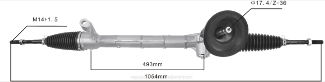 autopartes Santo Domingo | FF8T2540 Cremallera de dirección asistida 51336-s04-001 53400-t9a-003 HONDA