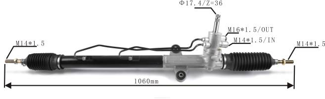 repuestos de autos | FF8T2523 Cremallera de dirección asistida 53601-s84-g04 53601-s84-a03 HONDA