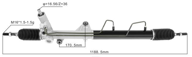 autopartes mayorista | FF8T2765 Cremallera de dirección asistida 577002j200 577002j201 577002j001 HYUNDAI/KIA