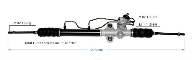 mayoristas de repuestos de auto | FF8T2764 cremallera de dirección asistida 577004f000 7134486001 HYUNDAI/KIA