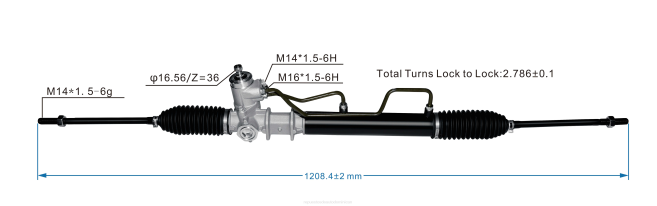 repuestos de auto Dominican | FF8T2731 cremallera de dirección asistida 57700-29100 HYUNDAI/KIA