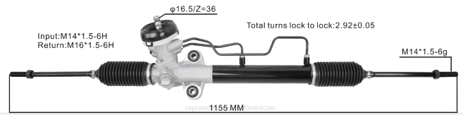 repuestos de motos honda Republica Dominicana | FF8T2738 Cremallera de dirección asistida 57710-25010 57710-25000 57710-25510 HYUNDAI/KIA