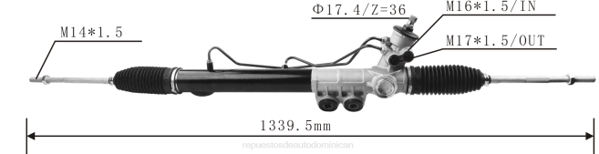 autopartes mayorista | FF8T2605 cremallera de dirección asistida 8-97946132-0 98214704 7111826010 52144273 ISUZU