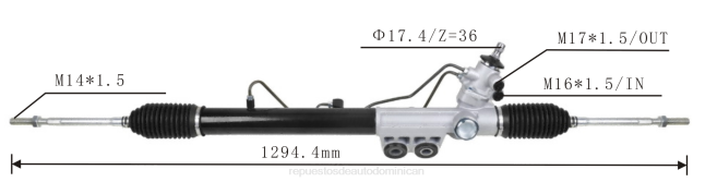 mayoristas de repuestos de auto | FF8T2604 cremallera de dirección asistida 8-97946130-1 ISUZU