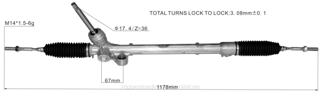 autopartes mayorista | FF8T2635 cremallera de dirección asistida tk48-32-110a tk48-32-110b tk48-32-110c MAZDA