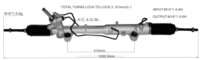 mayoristas de repuestos de auto | FF8T2634 cremallera de dirección asistida td11-32-110h td11-32-110j td11-32-110k 262057 MAZDA