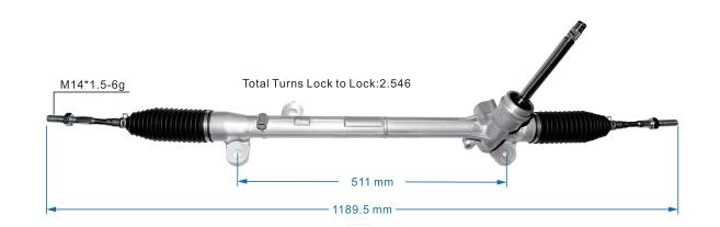 repuestos de automóviles | FF8T2632 cremallera de dirección asistida kb7w-32-110a MAZDA