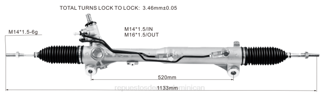 repuestos de automóviles | FF8T2642 cremallera de dirección asistida ua3n-32-110 MAZDA