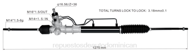 repuestos de automóviles | FF8T2562 cremallera de dirección asistida mr319766 MITSUBISHI