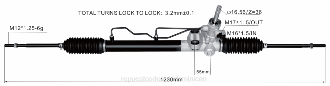 repuestos de motos honda Republica Dominicana | FF8T2558 cremallera de dirección asistida 4410a313 MITSUBISHI