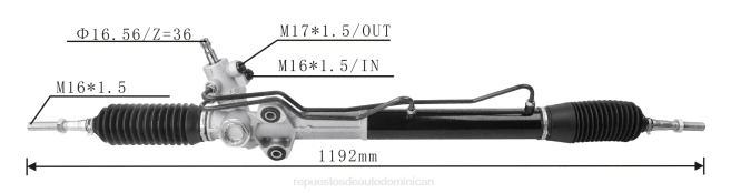 venta de repuestos motos mayorista | FF8T2557 cremallera de dirección asistida mr374891 mr554169 4410a140 MITSUBISHI