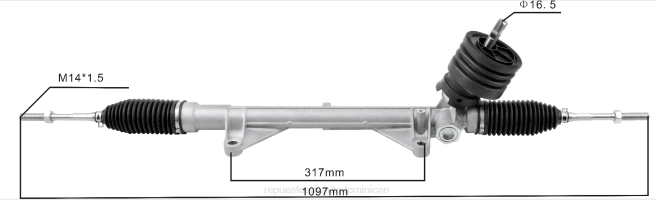 repuestos de motos honda Republica Dominicana | FF8T2598 Cremallera de dirección asistida 48001-cy010 48001-cy01a NISSAN