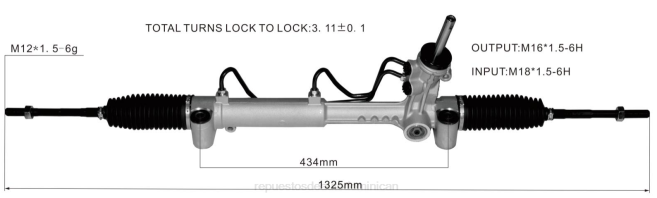 autopartes Santo Domingo | FF8T2780 Cremallera de dirección asistida 93179549 7831985179 13292547 OPEL