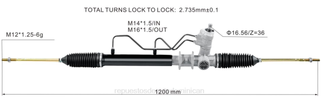 repuestos de automóviles | FF8T2652 cremallera de dirección asistida mb682055 pw824267 PROTON/PERODUA