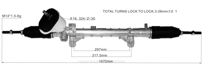 autopartes mayorista | FF8T2805 cremallera de dirección asistida 480010024r 490017022r 490010024r 490010058r 490010683r 490010055r 490016917r 490015196r 8201521850 RENAULT