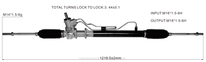 mayoristas de repuestos de auto | FF8T2804 cremallera de dirección asistida 7700433725 RENAULT