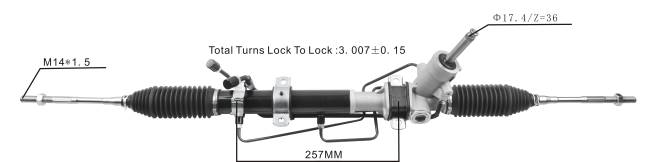 mayoristas de repuestos de auto | FF8T2814 cremallera de dirección asistida 34110sa080 34110sa130 SUBARU