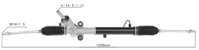 venta de repuestos motos mayorista | FF8T2817 cremallera de dirección asistida 34110-ag010 SUBARU