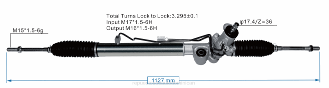 mayoristas de repuestos de auto | FF8T2464 cremallera de dirección asistida 44250-35020 44250-04010 TOYOTA