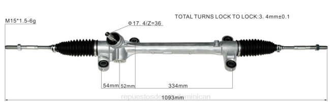 repuestos de auto Dominican | FF8T2441 cremallera de dirección asistida 45510-02640 TOYOTA