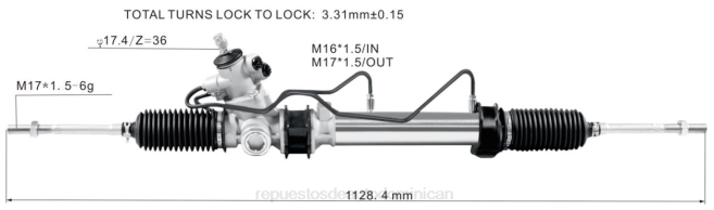 repuestos de auto Dominican | FF8T2481 cremallera de dirección asistida 44250-26040 44200-26341 TOYOTA