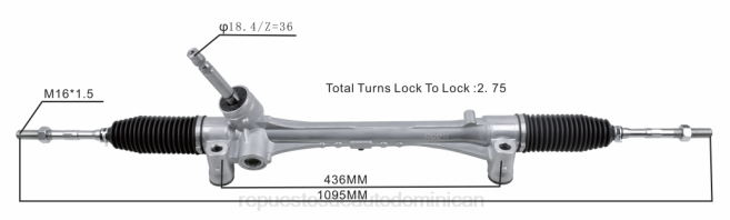 repuestos de autos | FF8T2443 Cremallera de dirección asistida 45510-02420 45510-02840 TOYOTA