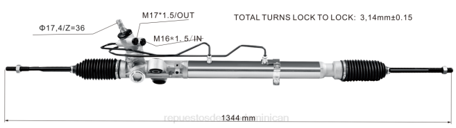 repuestos de autos | FF8T2483 cremallera de dirección asistida 44200-26491 TOYOTA