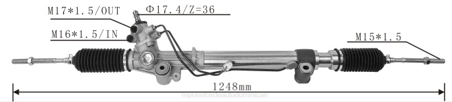 repuestos de motos honda Republica Dominicana | FF8T2488 cremallera de dirección asistida 44200-35050 TOYOTA