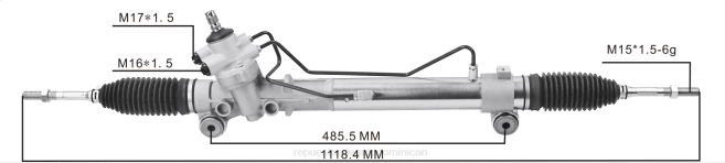 repuestos de motos mayorista | FF8T2496 cremallera de dirección asistida 44200-58010 44200-58011 44200-58012 TOYOTA