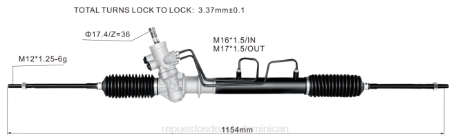 venta de repuestos motos mayorista | FF8T2517 cremallera de dirección asistida 44250-10160 44250-0a010 44250-0a011 44250-0a012 44250-0a020 TOYOTA