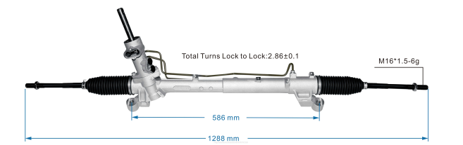 autopartes Santo Domingo | FF8T2680 cremallera de dirección asistida 5m513200fa FORD