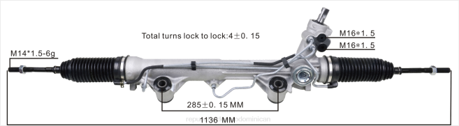 autopartes mayorista | FF8T2665 cremallera de dirección asistida f87z-3504-lc/rm FORD