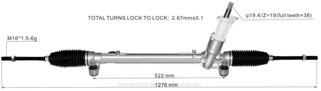 mayoristas de repuestos de auto | FF8T2674 cremallera de dirección asistida lx6c3a500a1a lx6z-3504-ba FORD