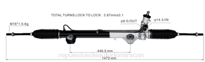 repuestos de motos mayorista | FF8T2666 cremallera de dirección asistida 8l3z-3504-drm FORD