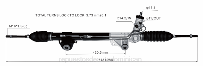 venta de repuestos motos mayorista | FF8T2667 cremallera de dirección asistida bl1z3504-a FORD