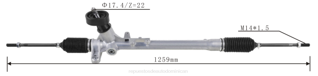 autopartes mayorista | FF8T2425 cremallera de dirección asistida 180423057a VOLKSWAGEN