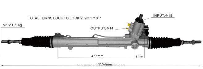 repuestos de motos honda Republica Dominicana | FF8T2418 cremallera de dirección asistida 8rd422065 8r1422065g 8rd422065a VOLKSWAGEN